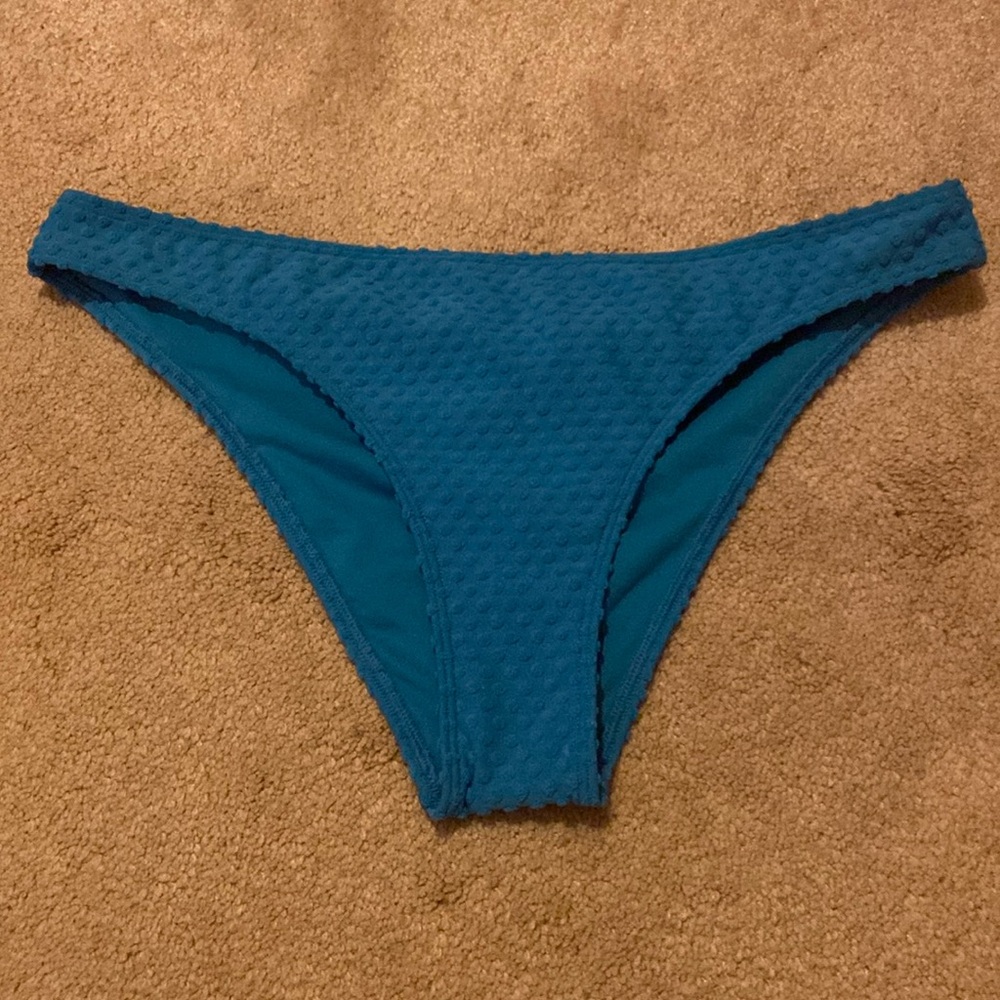 Aqua Blue Hollister Cheeky Bikini Bottom